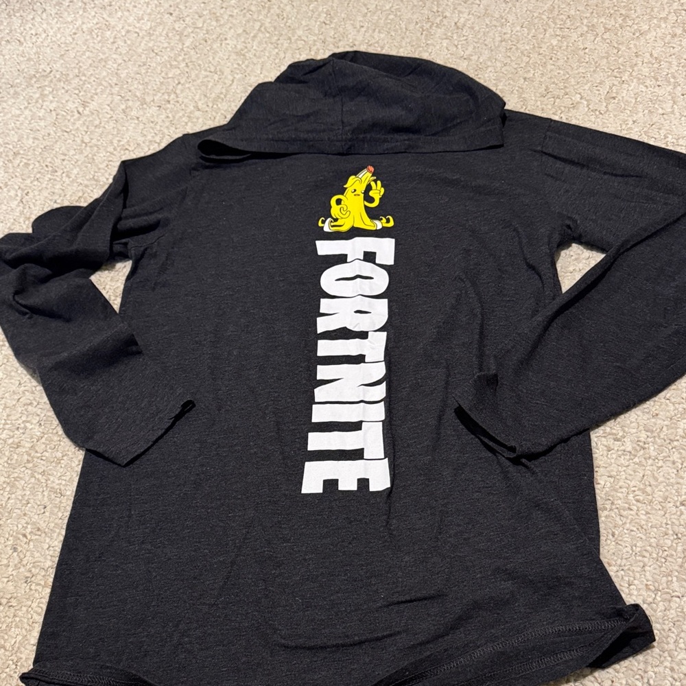 Fortnight Peely Peel Yourself Logo Pullover Hoodie Size 2X